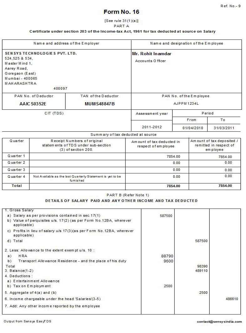 tds project report tds project report